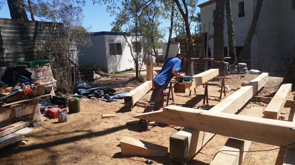 Travaux de charpente en bois traditionnelle à Saint-Jean-Cap-Ferrat